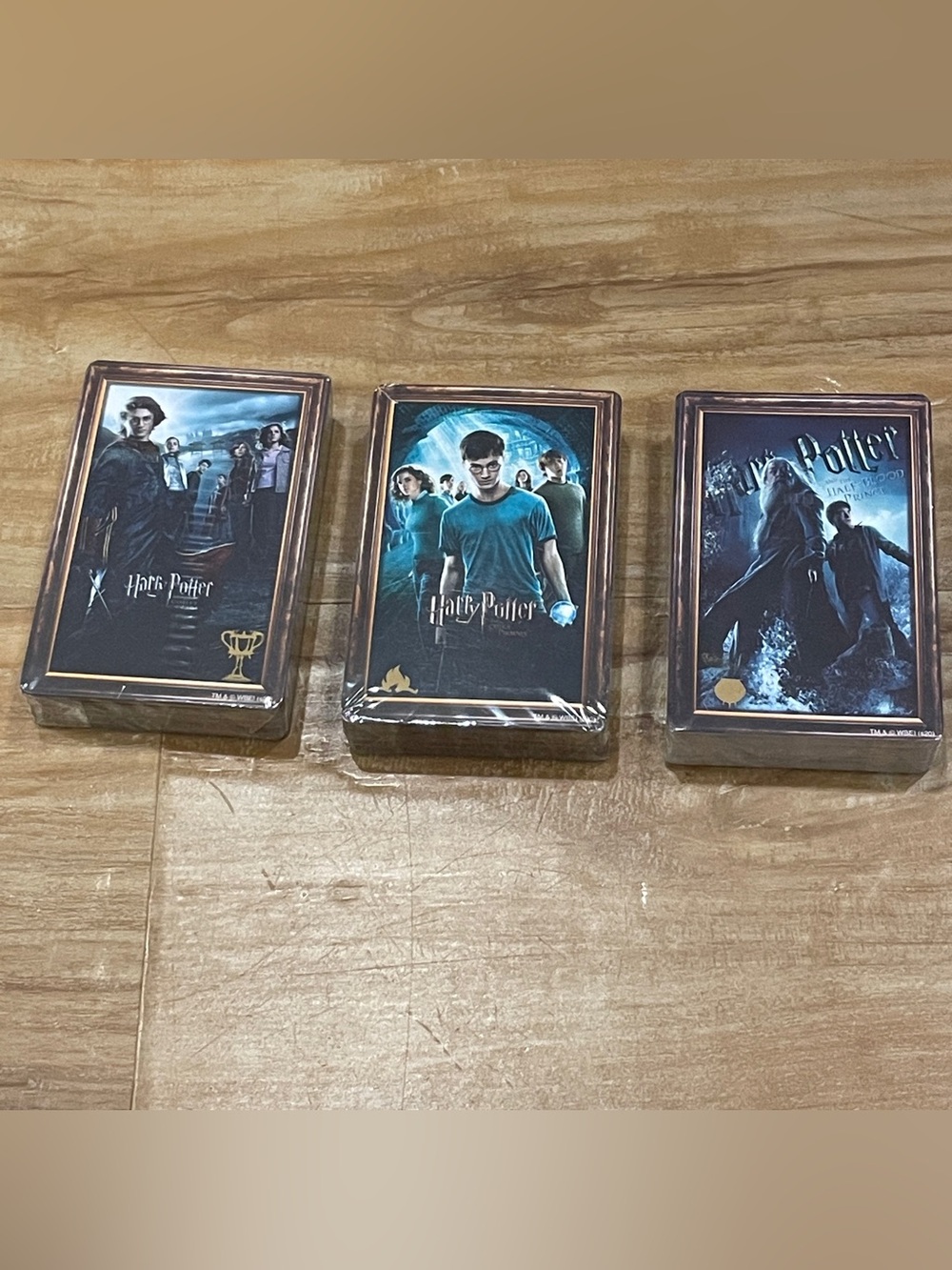 3 Harry Potter Trivia Packs Goblet Of Fire/Order Pho/Half Blood New, Bk 4, 5, &6
